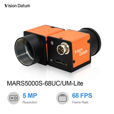 IMX264 5MP 68FPS CMOS USB3.0 Global Shutter Camera - Vision Datum