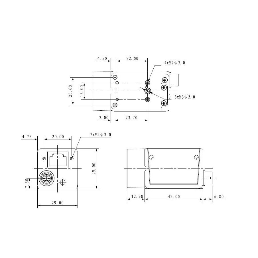 0.3MP 300FPS PYTHON300 GigE High Speed Golf Swing Camera - Vision Datum