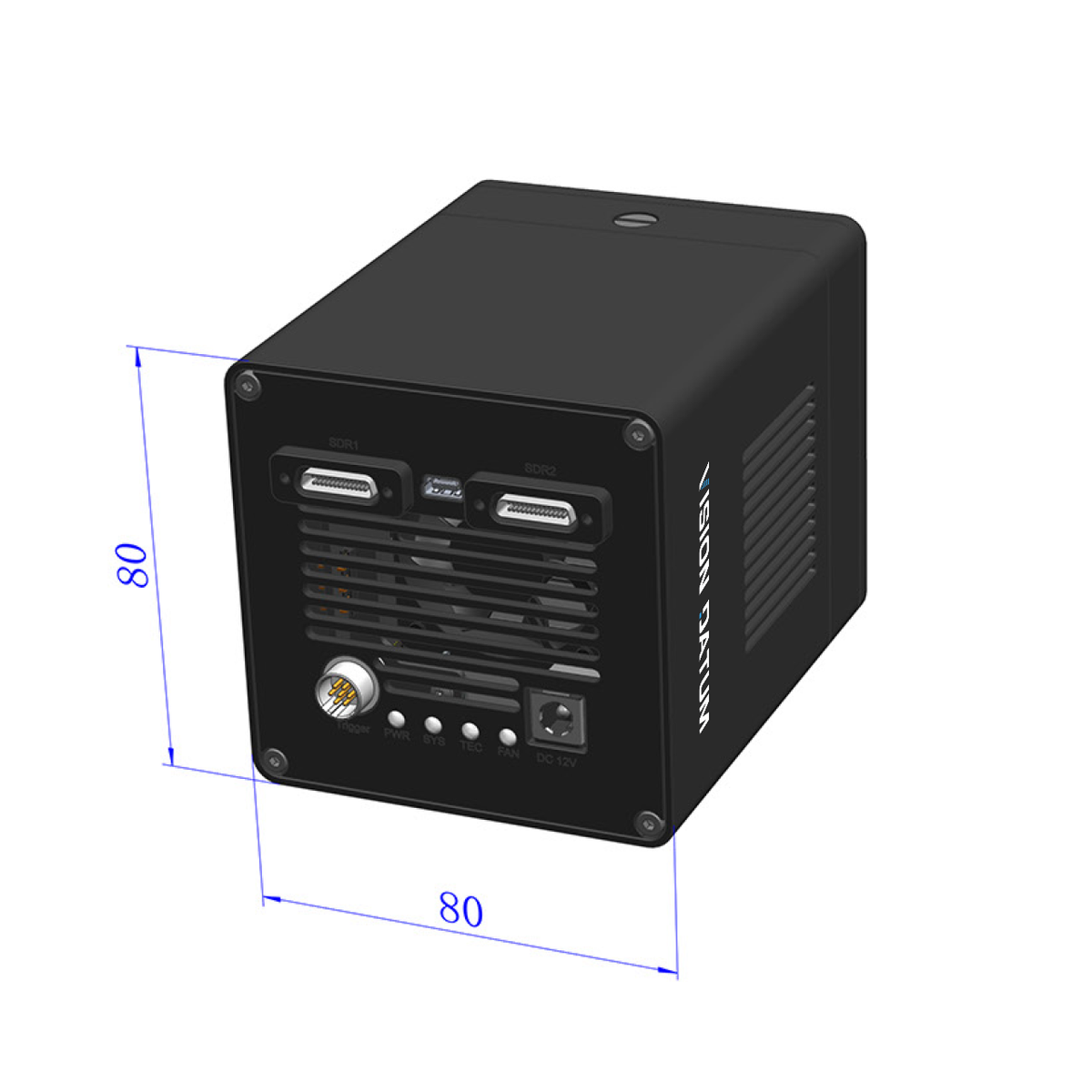 100fps UV camera for fluorescence detection and scientific imaging