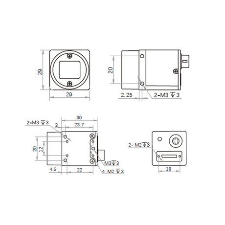 250FPS IMX273 1.6MP 3.45 μm 1/2.9" USB 3.0 Global Shutter Camera - Vision Datum