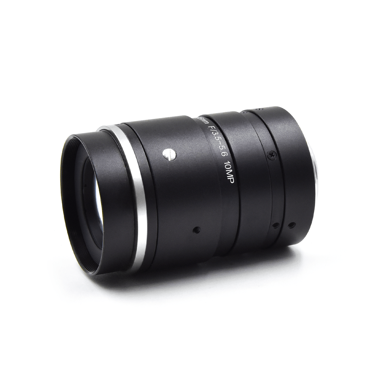 12MP C-mount industrial lens for precision machine vision inspection and automated quality control