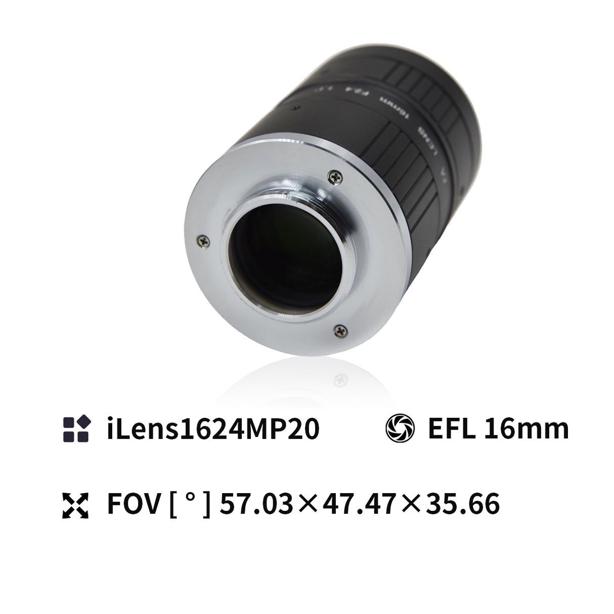 20MP C-mount 1.1" Aperture Industrial Camera Lens