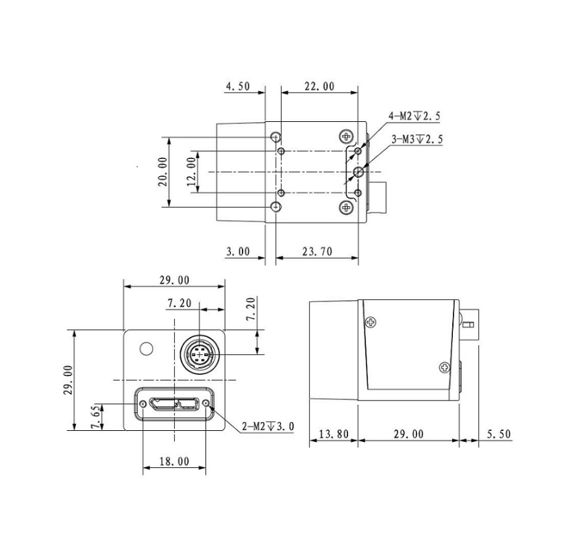 1.6MP 250FPS IMX273 USB 3.0 CMOS Area Scan Camera - Vision Datum