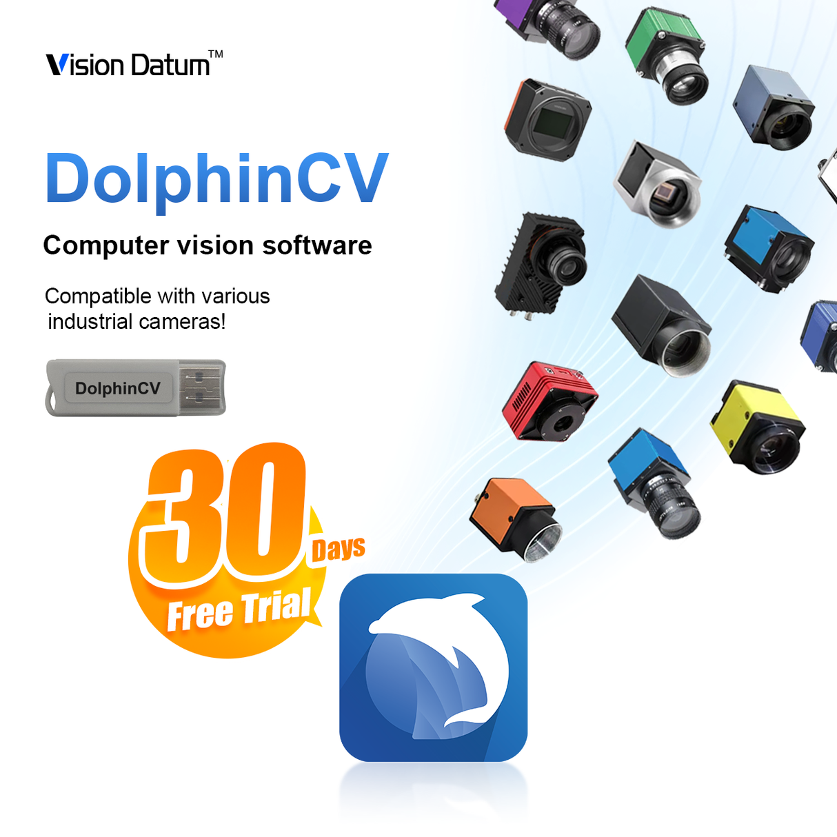 DophinCV Machine Vision Measurement Software System