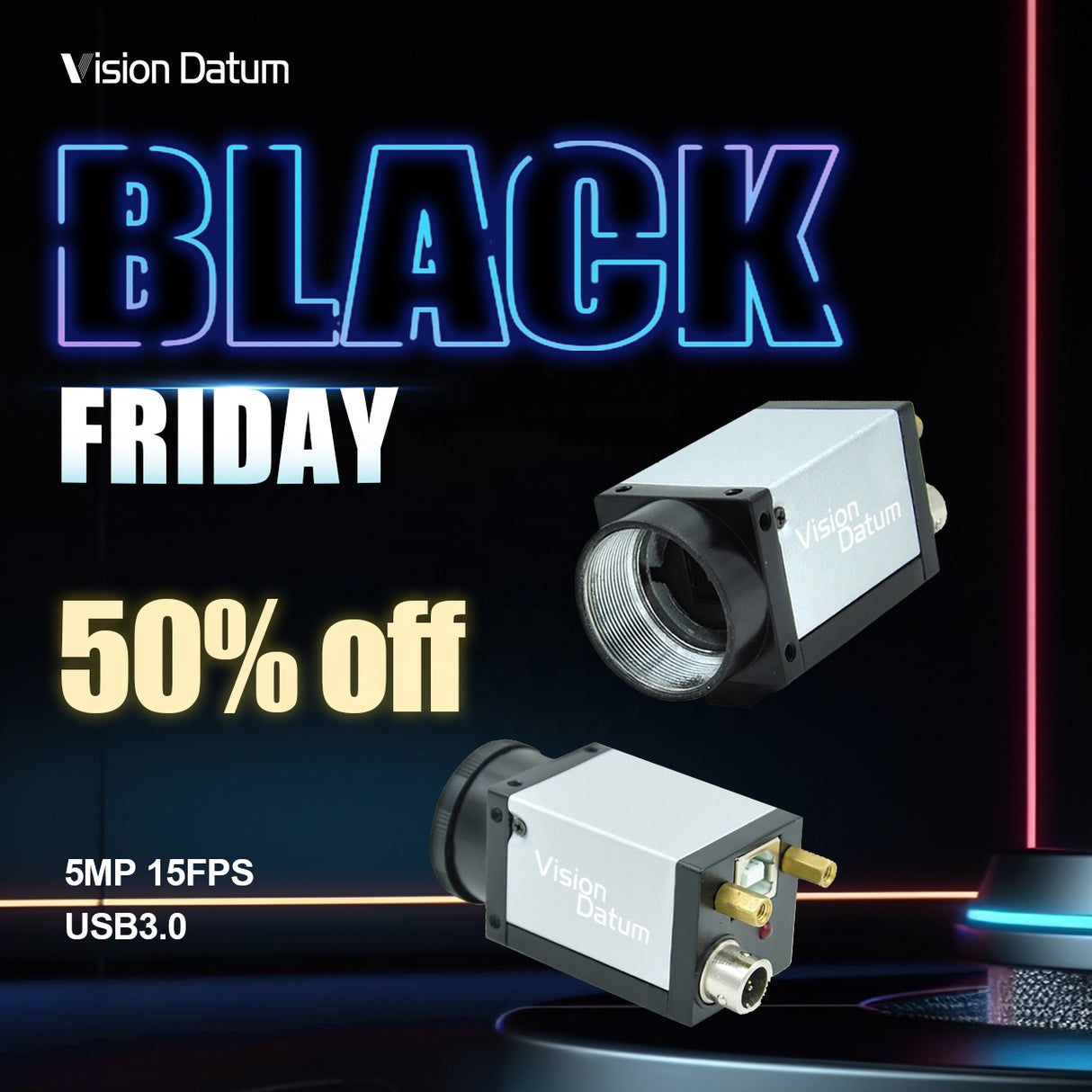 5MP Rolling Shtter CMOS USB3.0 High Speed Machine Vision Camera