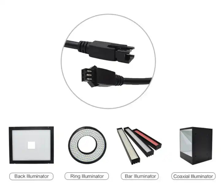 1m 3 m 5mm 10mm Soft Light Extension Cable easy to use high quality for 24VDC Input LED Light - Vision Datum