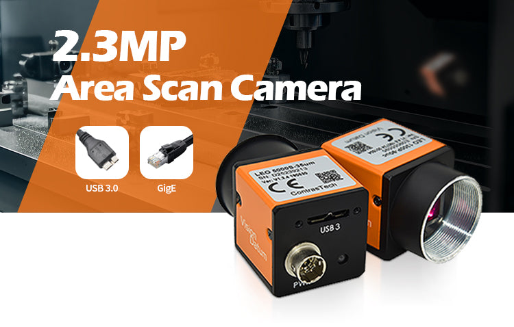 PYTHON 2000 2MP 4.8μm 2/3" GigE Global Shutter Camera