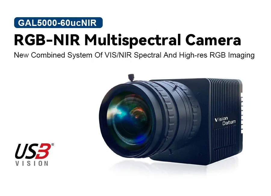5MP 60fps CMOS Global Shutter USB3.0 Color NIR Camera For Inspection