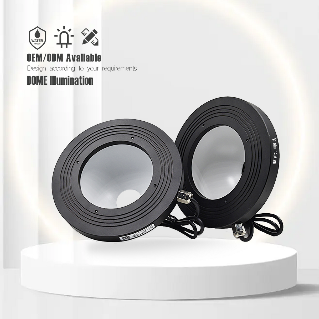 24V LED Machine Vision Dome Shape LED Lighting Illumination