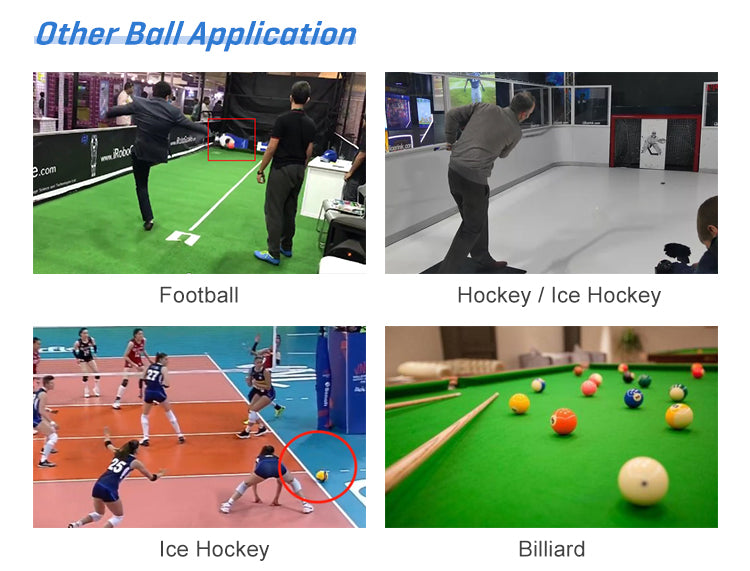 High Speed 0.3MP 815FPS USB3.0 CMOS Camera for Golf Swing Ball Trajectory Analysis