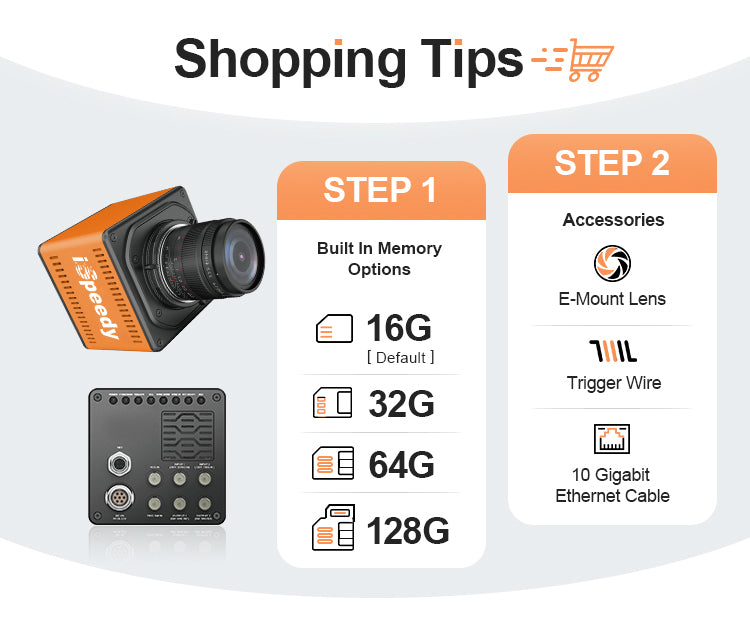 2560×1920Pixel 2000-365000fps High Speed Camera iSpeedy20MT50M/C-SE - Vision Datum