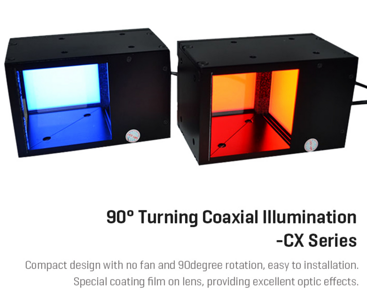 24V Led Highly-accurate Optical Glass Coaxial Illumination