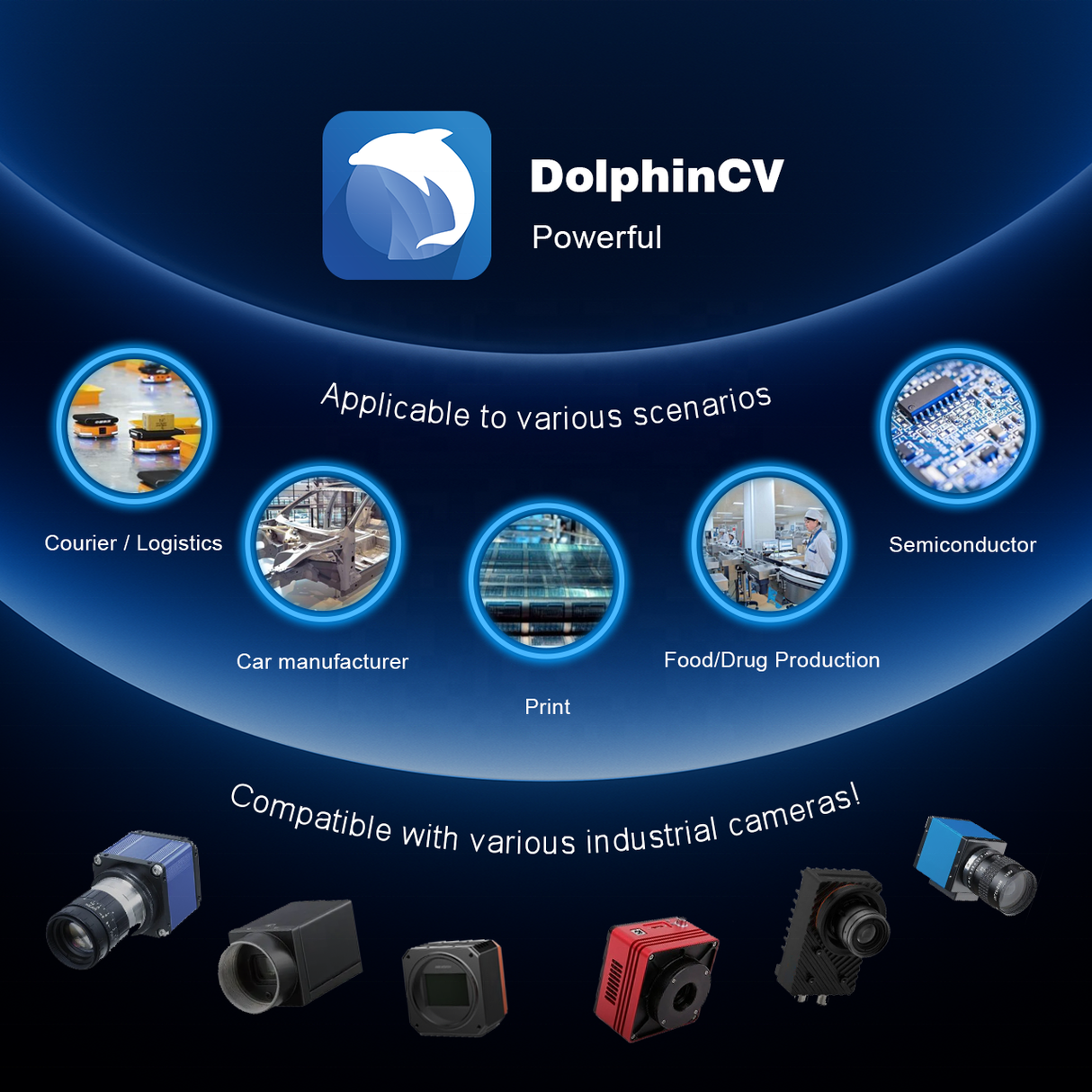 DophinCV Machine Vision Measurement Software System
