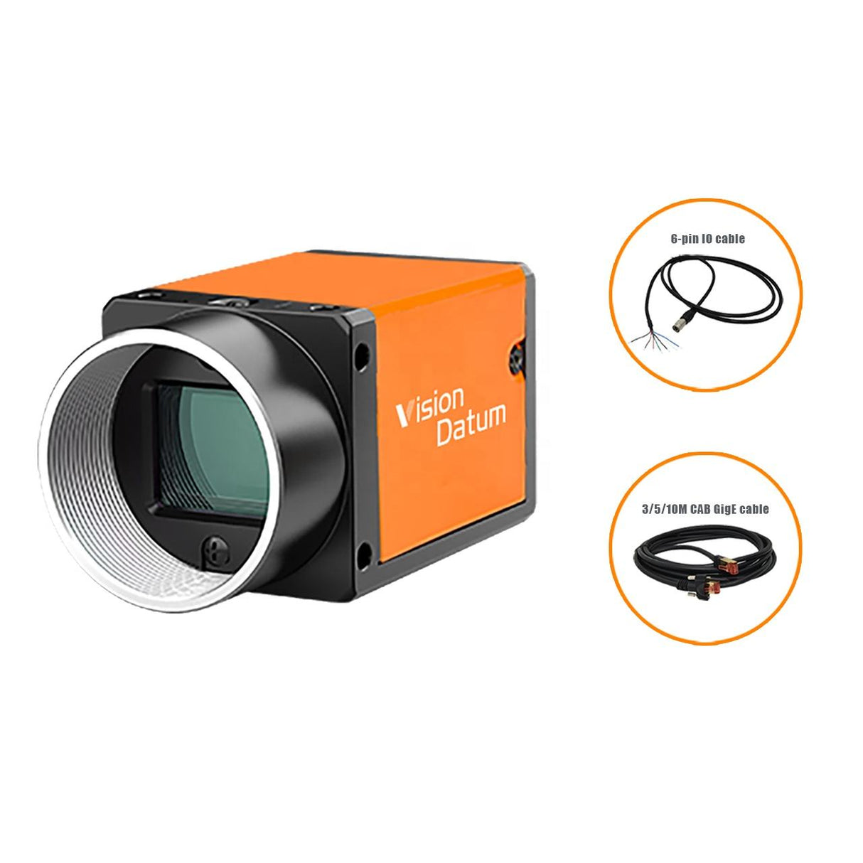 5MP 60FPS IMX264 High Resolution Camera Global Shutter