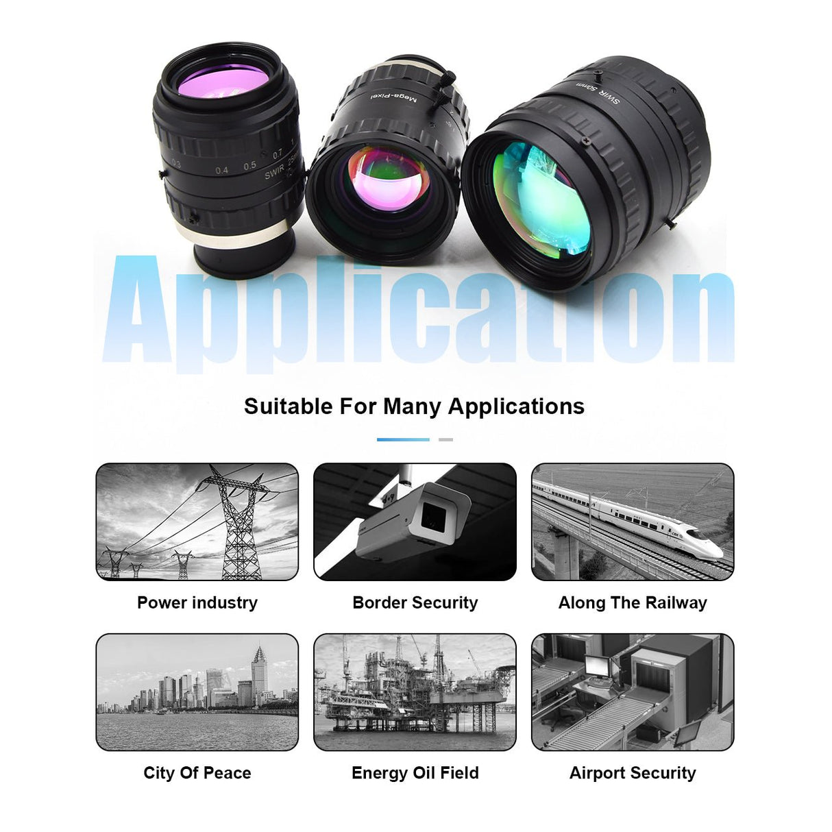 100mm 200mm Manual Telephoto SWIR Lens - Vision Datum