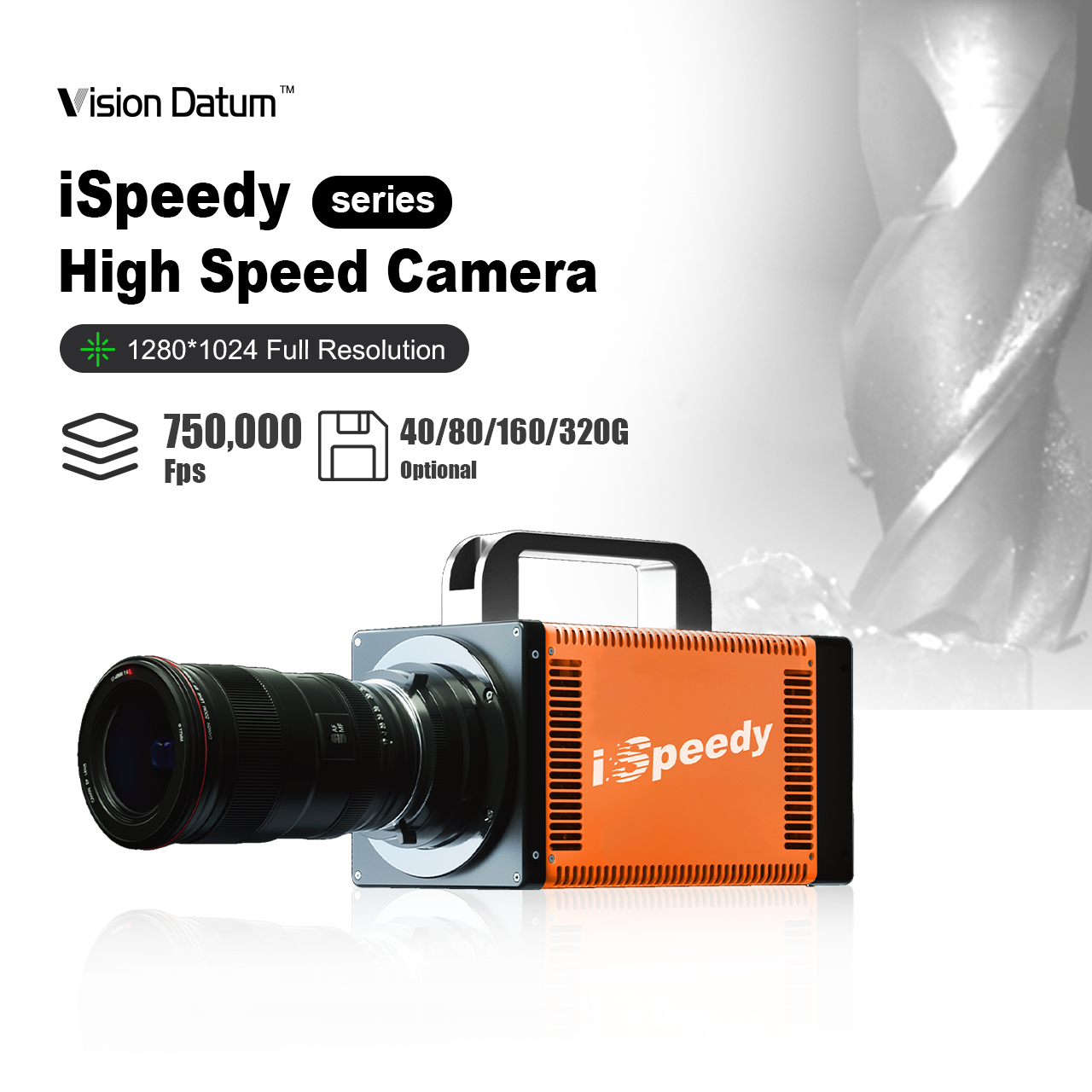 Ultra high speed video fashion camera