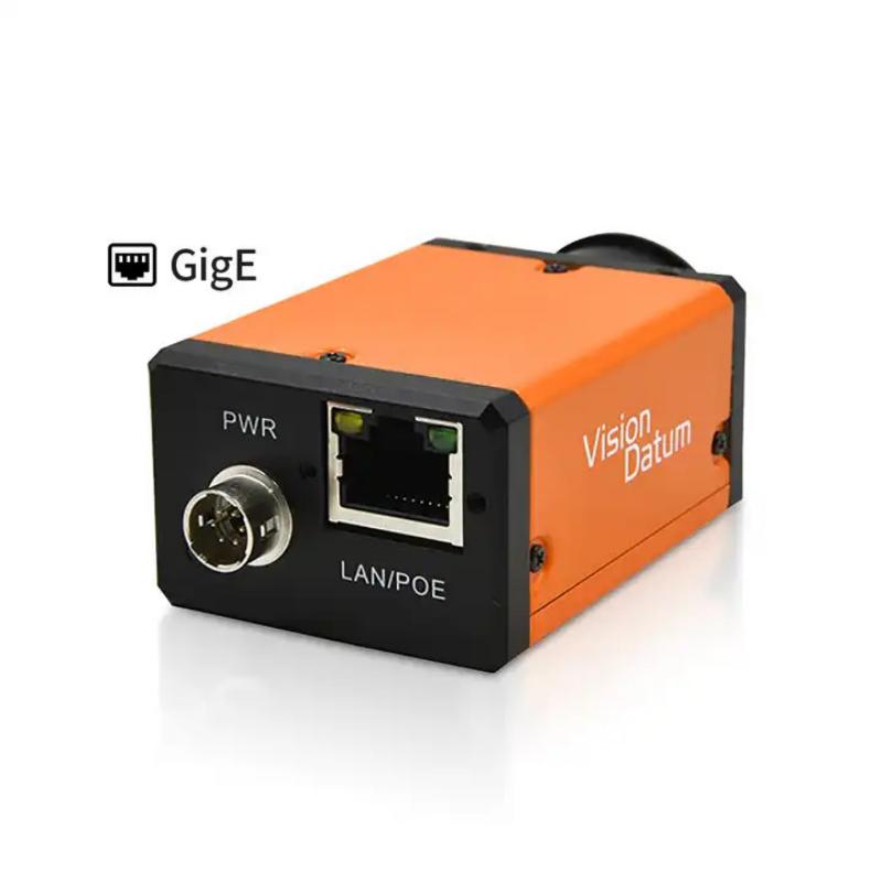 Caméra à balayage de zone GigE à obturateur global CMOS haute vitesse de 1,6 MP