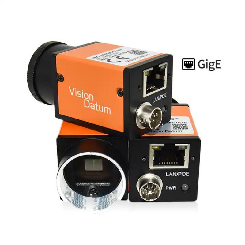 Caméra à balayage de zone GigE à obturateur global CMOS haute vitesse de 1,6 MP