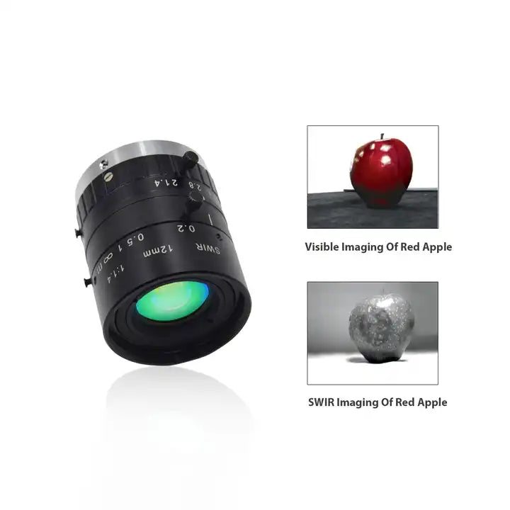 2/3'' 40lp/mm 12.5 mm F1.4 C-Mount SWIR Lens