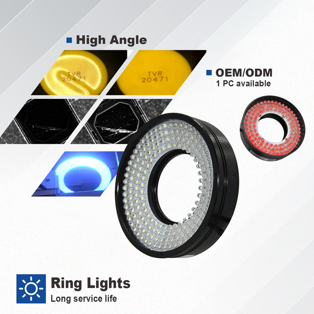 Illuminazione ad anello ad alto angolo HR Series