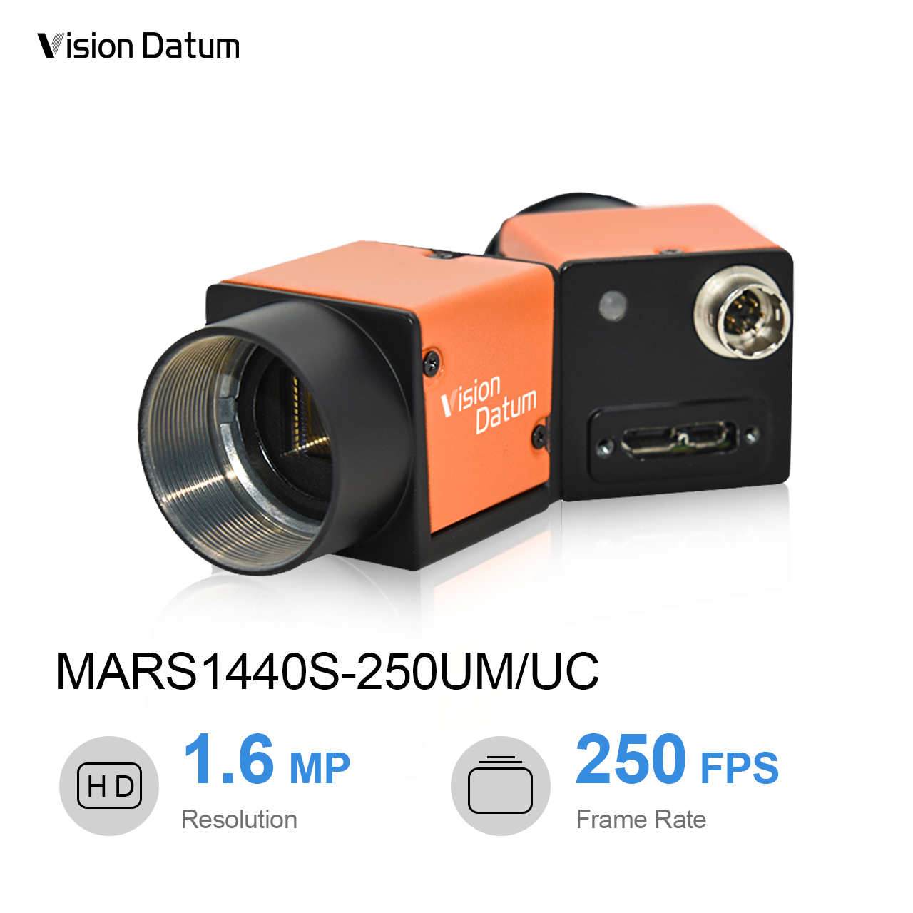 High Speed 1.6MP IMX273 250FPS Global Shutter Area Scan Camera - Vision Datum