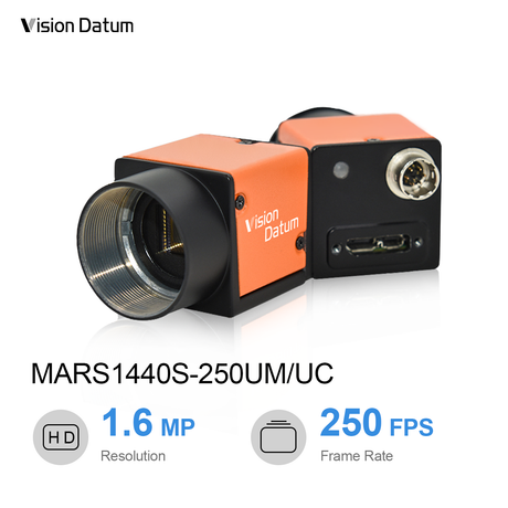 High Speed 1.6MP IMX273 250FPS Global Shutter Area Scan Camera - Vision Datum