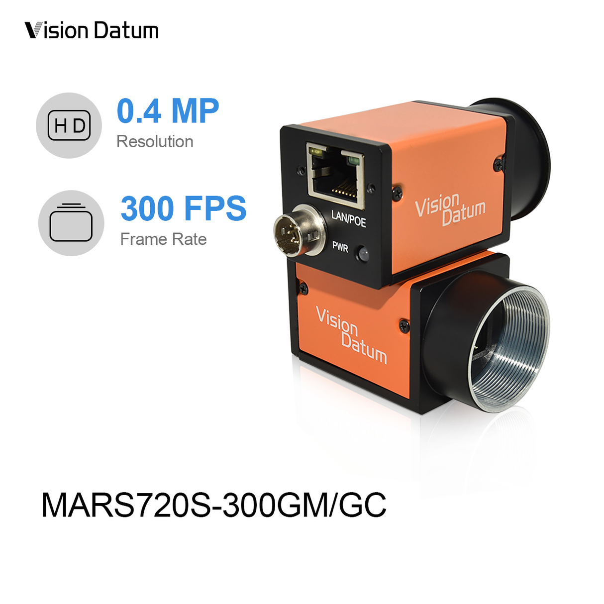 IMX287 0.4MP 6.9μm 1/2.9" Global Shutter Camera - Vision Datum