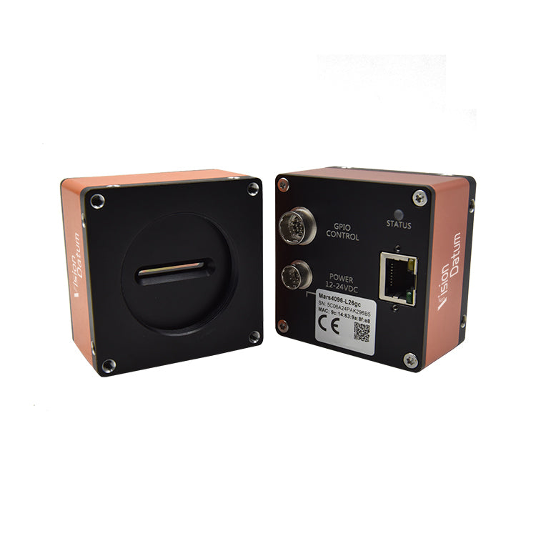 GigE line scan camera for raw material and surface defect inspection