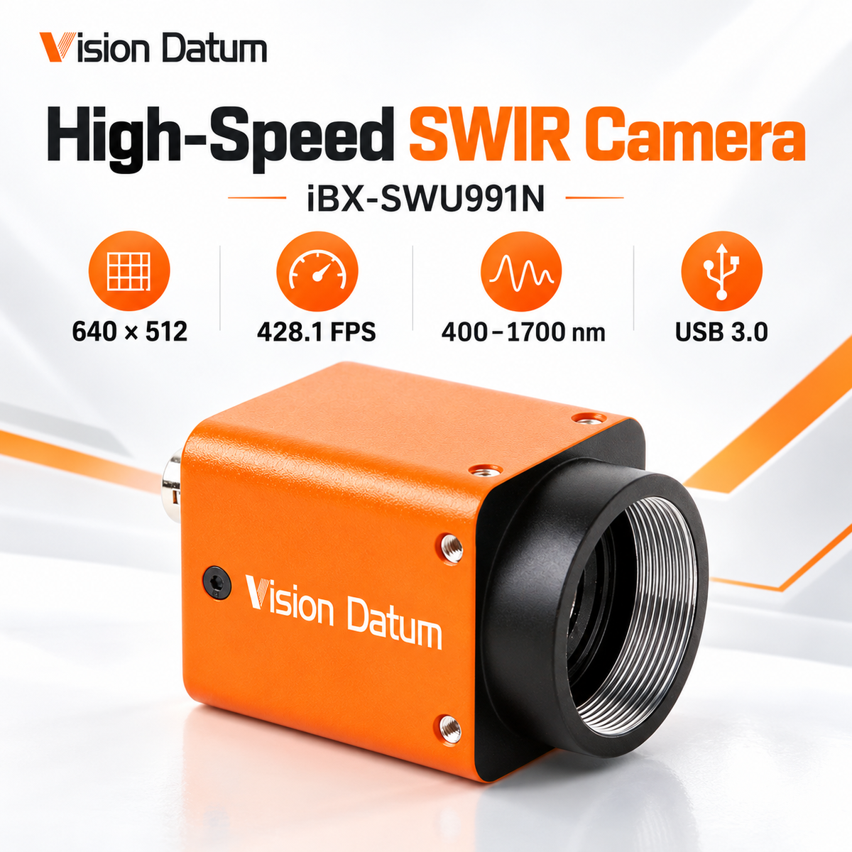 iBX-SWU991N 428fps USB 3.0 SWIR camera