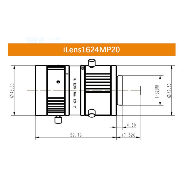 iCentral 1.1" 20MP C-Mount Industrial Machine Vision Lenses - Vision Datum