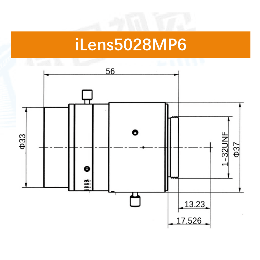 iCentral 1/1.8" 6MP C-Mount Low Distortion Industrial Machine Vision Lenses - Vision Datum