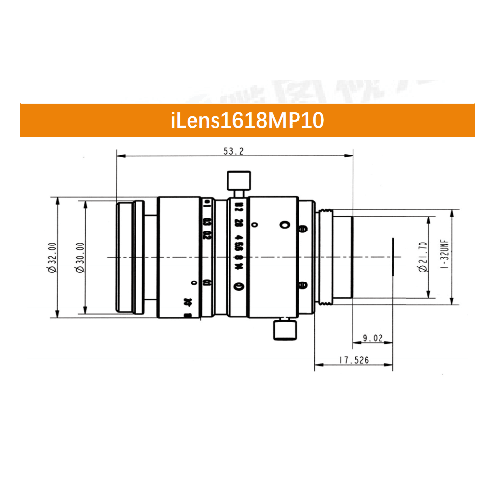 iCentral 2/3" 10MP C-Mount Optical Industrial Machine Vision Lenses - Vision Datum