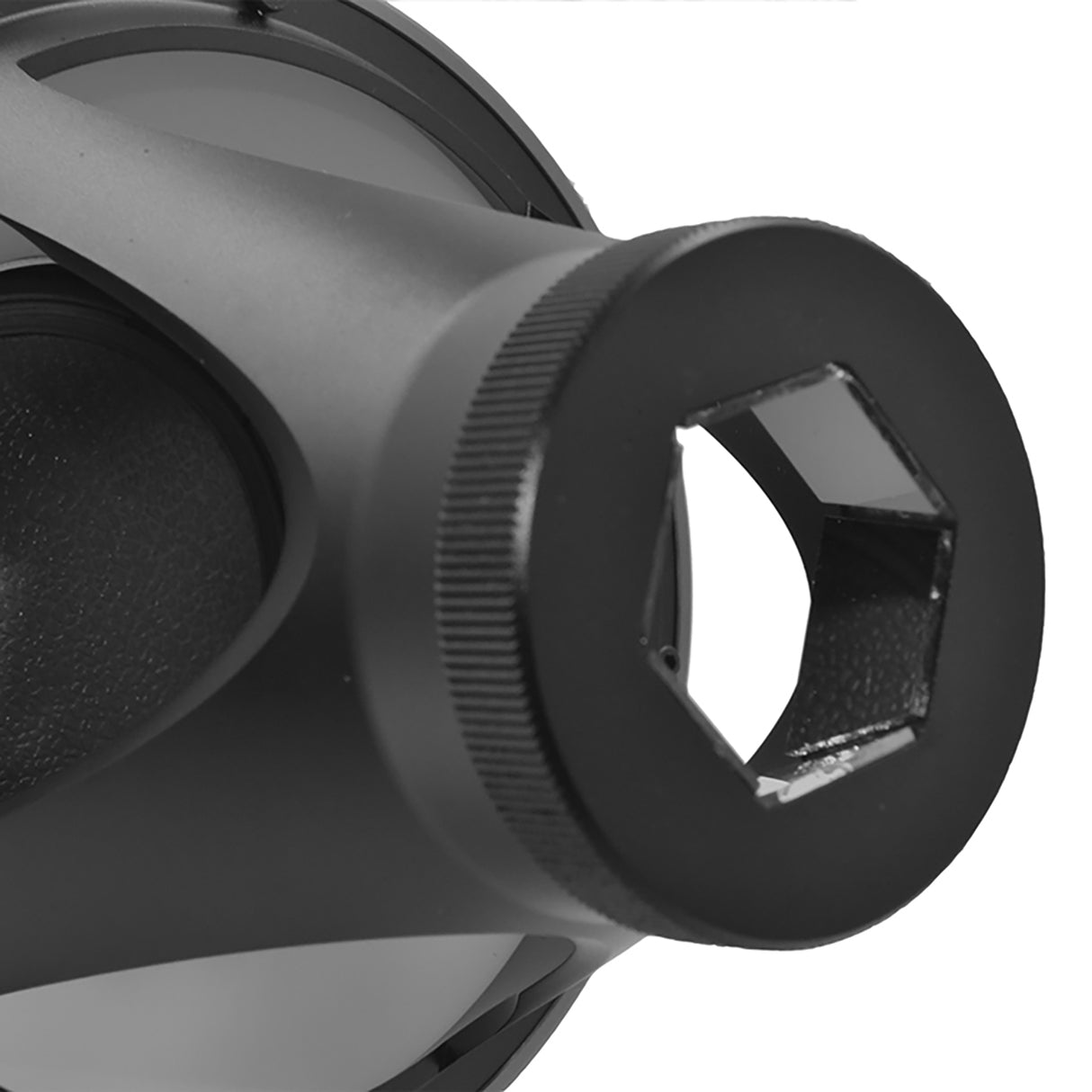 VT-BTLP-V1 360 telecentric lens used in high-speed inline production line inspection for automated quality control