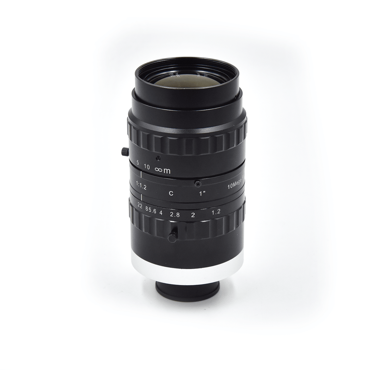 IR corrected lens used for NIR imaging and multispectral industrial inspection systems