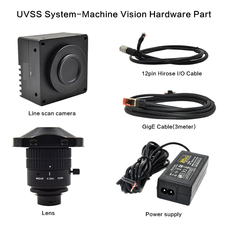 2K Line Scan Camera And 180° Lens For UVSS System