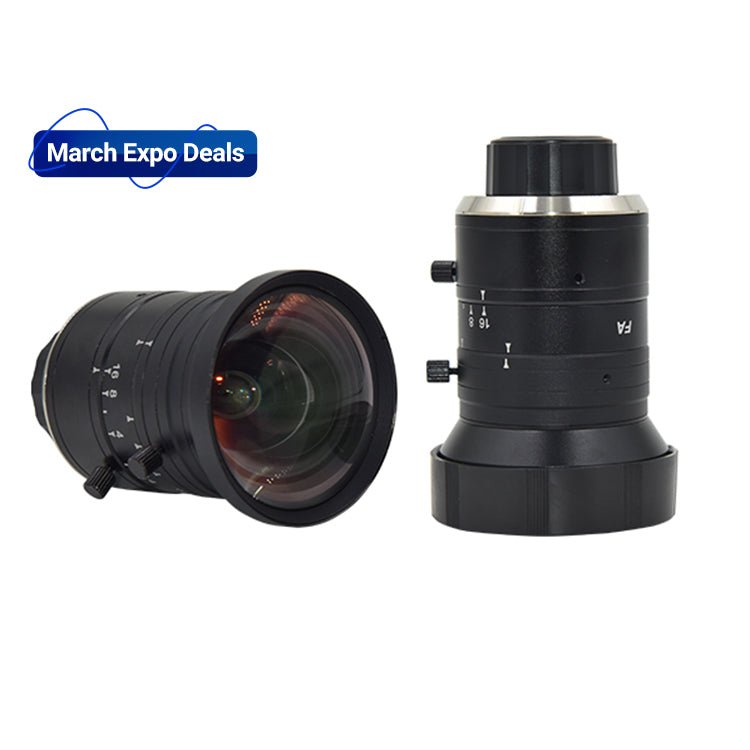 VT-LEM0420 Low distortion 4mm 1/1.8" industrial CCTV lenses - Vision Datum