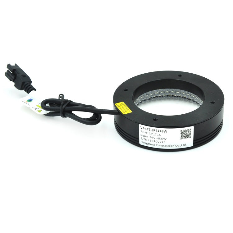 Low Angle Ring Illumination Created for Edge Detection and Scratches - Vision Datum