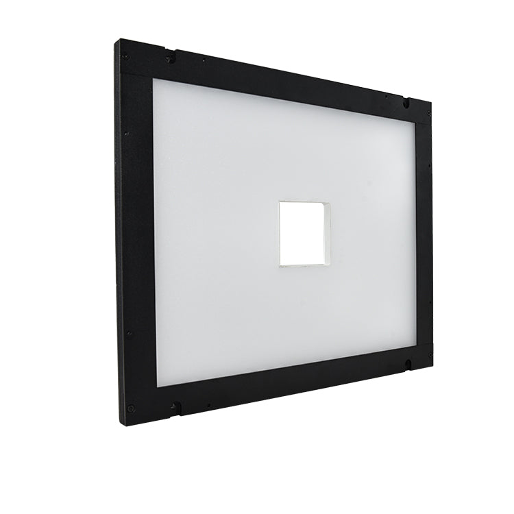 Side Flat Back Illumination with an Opening in the Center for Machine Camera