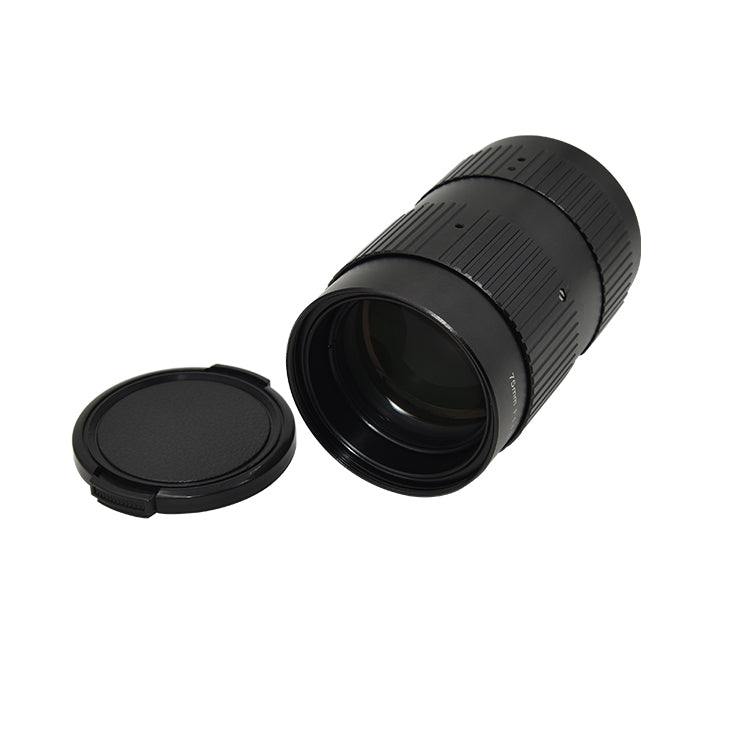4/3'' 10MP C-Mount Ultra Low Distortion CCTV lens For Machine Industrial Camera - Vision Datum