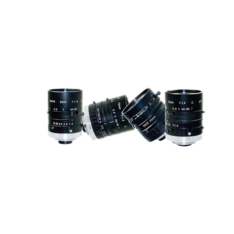 2/3'' 40lp/mm 12.5 mm F1.4 C-Mount SWIR Lens