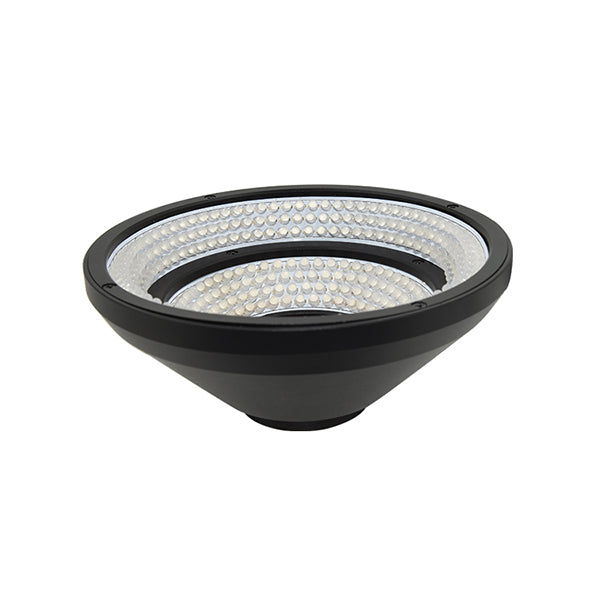 Multi-color AOI ring light used for SMT solder joint inspection and defect detection in electronics manufacturing