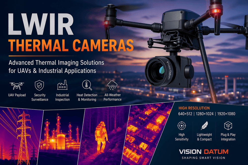Best LWIR Thermal Cameras for UAVs and Industrial Inspection | Vision Datum - Vision Datum