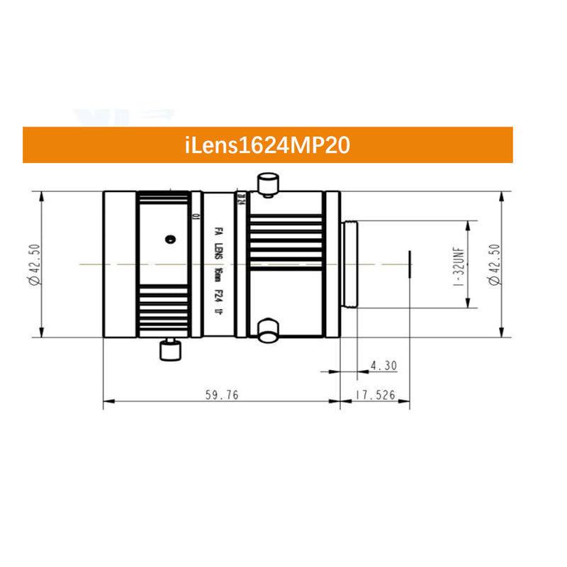 iCentral 1.1" 20MP C-Mount Industrial Machine Vision Lenses