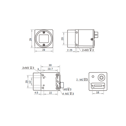 0.4MP 500FPS IMX287 USB3.0 Golf Swing High Speed Camera - Vision Datum