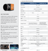 0.4MP 525fps IMX287 USB3.0 Global Shutter Industrial Camera for Defect Inspection iCt90M/CU4A-Pro - Vision Datum