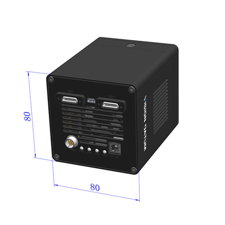 100fps UV camera for fluorescence detection and scientific imaging