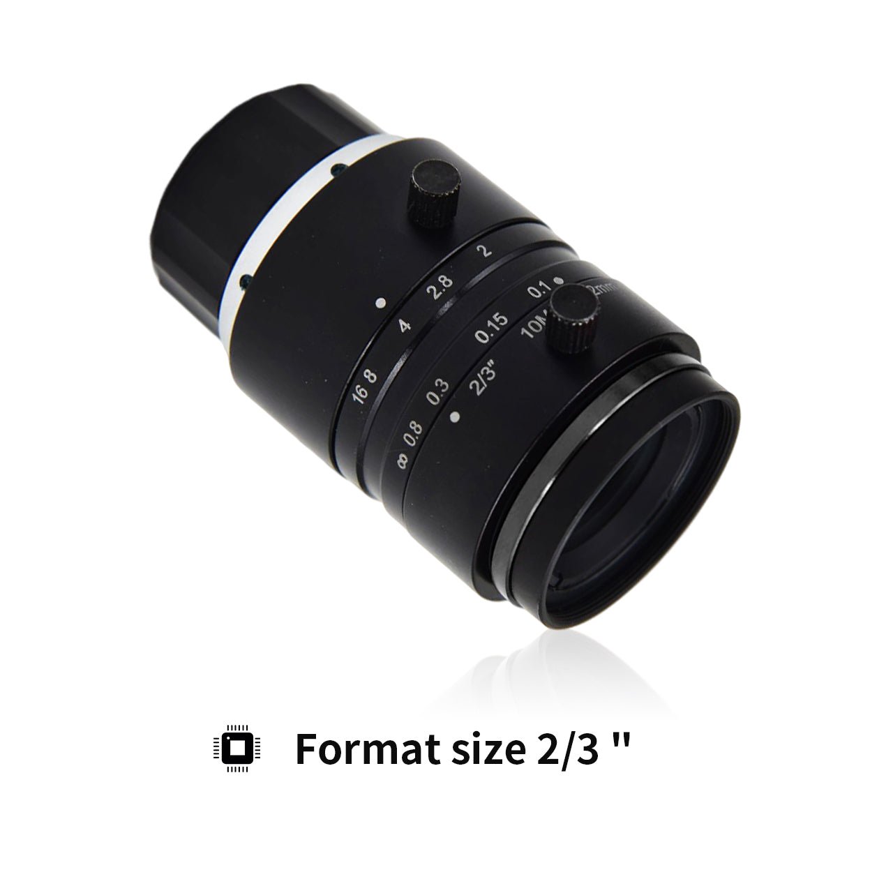 10MP 5mm 2/3" C Mount Manual Focus Fa Industrial Lens For Machine Vision - Vision Datum