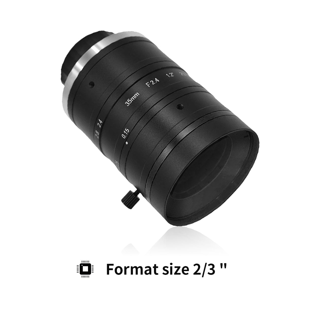 10MP 5mm 2/3" C Mount Manual Focus Fa Industrial Lens For Machine Vision - Vision Datum