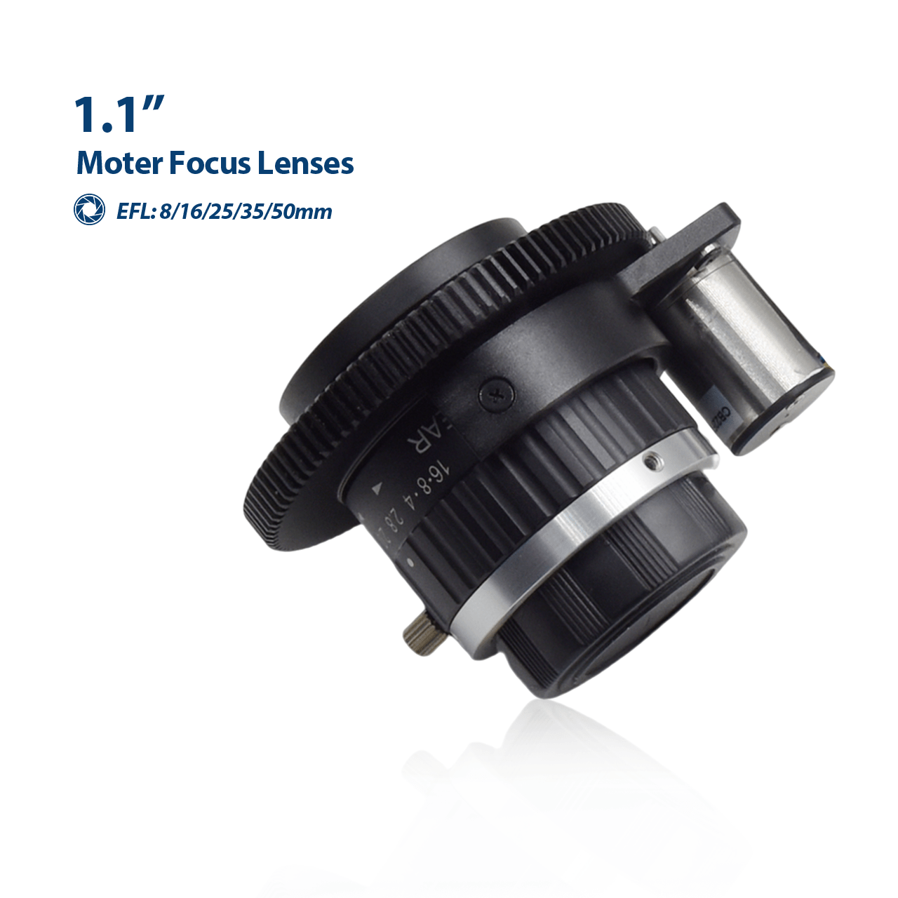 1.1'' C - Mount Motor Focus Lenses - Vision Datum