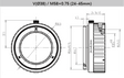 12 mm Back Focus Adjustment Adapter Ring for Industrial Vision Lenses - Vision Datum